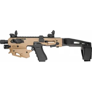 Command Arms MCK21T MCK Standard Conversion Kit Fits Glock 20/21 Gen3 Flat Dark Earth Synthetic Stock