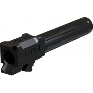 Lantac 01GBG19NTHBL 9INE For Glock 19 9mm Luger 4.01\" Black Fluted