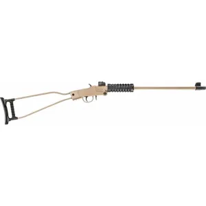 Chiappa Firearms 500255 Little Badger 22 LR 1 16.50\" Desert Sand Cerakote Overall Steel Folding Stock Adjustable Sights & Picatinny Rails