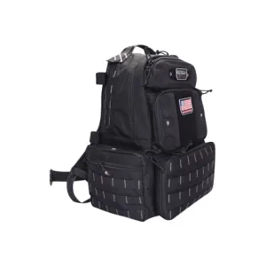 Tactical Range Backpack GPS-T1913BPP Tall Holds 4 Handguns