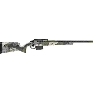 Springfield Armory BAW92465PRCCFG 2020 WayPoint 6.5 PRC 3+1 24\" CF Evergreen Camo Hybrid Profile w/M-LOK Stock Mil-Spec Green Cerakote
