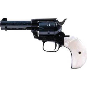 Heritage Mfg RR22MB3BHPRL Rough Rider Small Bore Single 22 LR 3.8\" 6 Mother of Pearl Bird Head Blued