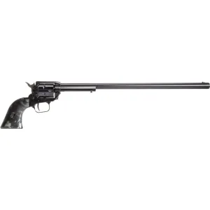 Heritage Mfg RR22B16BLKPRL Rough Rider #6 Shot 16\" Black Oxide Barrel, Frame & Cylinder w/Black Pearl Grips Revolver
