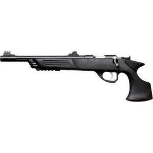Crickett Adult Pistol KSA793 .22 WMR 10.5\" 1rd Bolt Action Threaded Barrel Williams Fire Sights Blued/Black Synthetic.