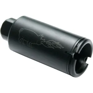 Noveske 5000518 KX3 Flash Suppressor 7.62mm 1.35\" Dia 5/8x24 tpi Black Phosphate