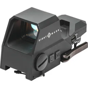 Sightmark SM26032 Ultra Shot A-Spec Matte Black 1x 33x24mm Illuminated Red Multi Reticle