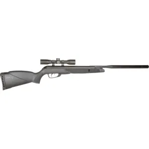 Gamo 6110067854 Wildcat Whisper Air Rifle Break Open .177 Pellet Black Synthetic
