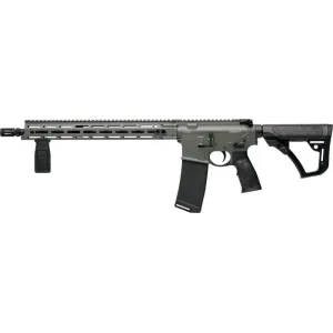 Daniel Defense 13192047 DDM4 V7 Semi-Auto .223/5.56 NATO 16\" 20+1 6-Position Green Cerakote