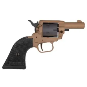 Heritage Barkeep BK22A2 Revolver .22 LR 2\" 6rd Single Action Burnt Bronze Cerakote Black Polymer Grips