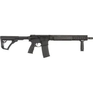 Daniel Defense 15175055 DDM4 V9 *CA Compliant* Semi-Auto .223/5.56 NATO 16\" 10+1 6-Position Hard Coat Anodized/Black Phosphate