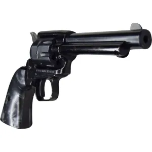 Heritage Rough Rider, Single Action Revolver, 22LR, 6.5\" Barrel, Black Finish, Black Pearl Grips, 9 Round