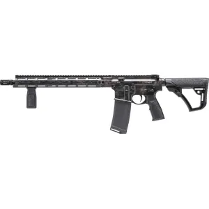 Daniel Defense 0212802267047 DDM4 V7 5.56x45mm NATO 16\" 30+1 Rattlecan Cerakote 6 Position w/SoftTouch Overmolding Stock