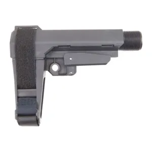 Sbtact SBA3-03M-SB SBA3 Gray w/6 POS Carbine EXT