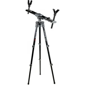 Bog-Pod 1100473 Fieldpod Max Tripod with Black Finish, Spike Feet, Carry Strap, Bubble Level, Independent Leg Adjustment & 20-48\" Vertical Adjustment