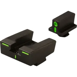 Meprolight 12224 R4E Optimized Duty For Glock Full Size Green Black