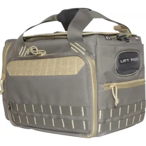 Large Range Bag w/ Lift Ports 4 Ammo Dump Cups PRYM1 Blackout
