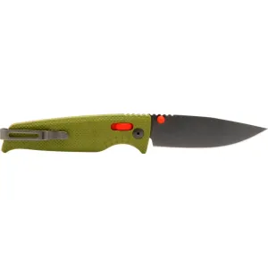 S.O.G SOG-12-79-03 Altair XR 3.20\" Folding Plain Bead Blasted Cryo CPM 154 SS Blade/ Field Green w/Stone Blue Accents GRN Handle