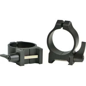 Warne 216LM Rings Maxima/Magnum Quick Detach Extra High 30mm Diameter Matte Black