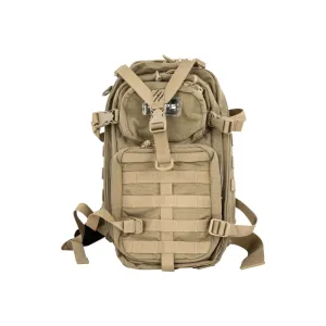 GPS Bags GPST1611BOB Tactical Bugout Bag Tan 600D Polyester 2 Handguns