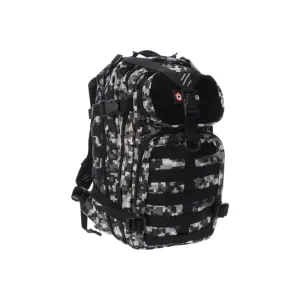 GPS Bags GPST1611BOBGD Tactical Bugout Bag Gray Digital 600D Polyester 2 Handguns