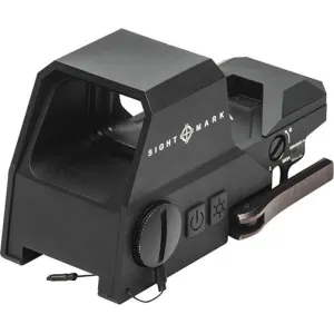 Sightmark SM26031 Ultra Shot R-Spec Matte Black 1x33x24mm 3/5/30/50 MOA Dual Illuminated (Green/Red) Multi Reticle