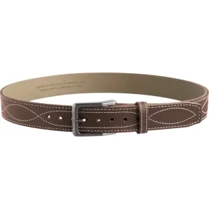 Magpul MAG1276-210-44 Tejas EL Pistolero Chocolate Brown Bull Hide 44\" 1.50\" Wide Buckle Closure