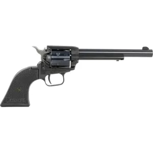 Heritage Mfg RR22B6PG Rough Rider 6.50\" 6rd, Black Cerakote, Polymer Grip Revolver