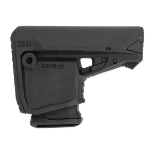 FAB Defense GL-Core Mag Buttstock Black Synthetic with Rubber Butt Pad for AR-15,M16,M4