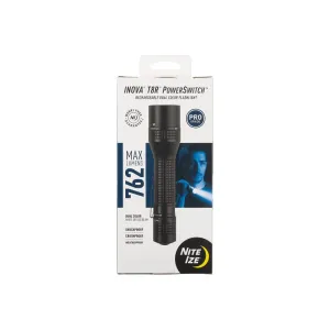 Nite Ize T8RA-01-R8 Inova T8R PowerSwitch Rechargeable Dual Color Flashlight