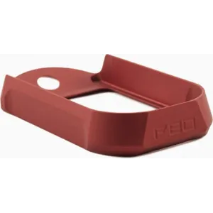 Polymer80 P80CPMWSRED PF-Series Magwell For Glock 19 6061-T6 Aluminum Red Hardcoat Anodized