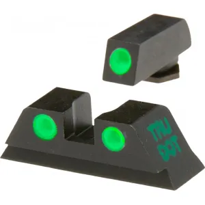 Meprolight 10220 Tru-Dot For Glock 42 Night Sight Set Green Black