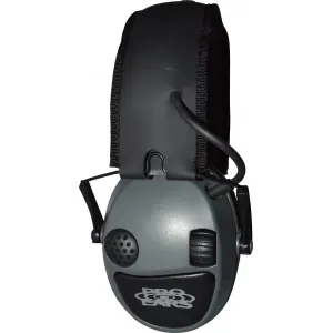 Pro Ears PESILVER Pro Ears Silver 22 dB Over the Head Gray Ear Cups with Black Headband for Adults 1 Pair