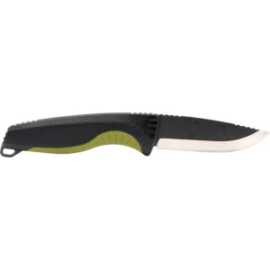 S.O.G SOG-17-41-04 Aegis FX 3.70\" Fixed Plain Satin 4116 Krupp SS Blade/ Black w/Moss Green Accents GRN Handle