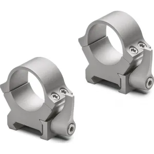 Leupold 2-Piece Precision-Fit QRW2 Weaver-Style Rings 1\" Medium - Silver