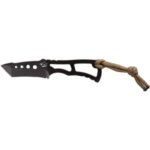 Diamondback Knifeworks SG04050100 Vermin Tanto Black S35VN SS Blade