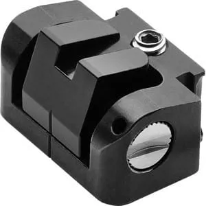 Leupold 120058 DeltaPoint Pro Rear Iron Sight Universal Aluminum Black Black