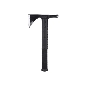 S.O.G SOG-SK1001-C Survival Hawk 3\" Blade 2Cr13MoV SS Blade Black w/Reflective Paracord GRN Handle 12.10\" Long Tomahawk
