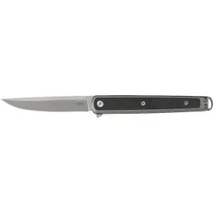 CRKT 7920K P.S.D. 3.63\" Folding Veff Serrated Black Carbon 1.4116 SS Blade G10 Black w/Carbon Fiber Layer/Blue Backspacer Handle