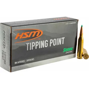 Hunting Shack 300WM40N Tipping Point 300 Win Mag 165 gr Sierra GameChanger - 20rd Box