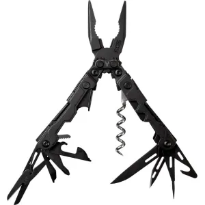 S.O.G SOG-PL1002-CP PowerLitre Black Hardcoat Anodized 5Cr15MoV Stainless Steel 5\" Long Features 19 Tools
