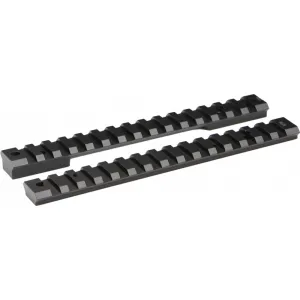 Warne 7676M Mountain Tech Winchester 70 Long Action Picatinny/Weaver Black Anodized Aluminum