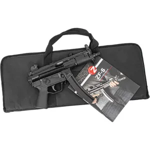 Zenith ZF-5P ZF5P01MAG9BK Pistol 9mm 5.8\" 30rd Semi-Auto Threaded Barrel Cold Hammer Forged Black.