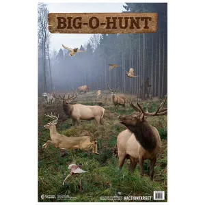 Action Target GSBIGHUNT100 Entertainment Animals Paper Hanging 23\" x 35\" 100 Per Box