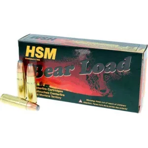 Hunting Shack 458SOCOM1N Bear Load 458 SOCOM 350 gr Jacketed Flat Point (JFP) - 20rd Box