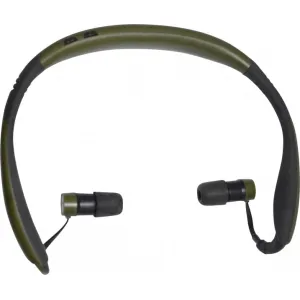 Pro Ears PEEBGRN Stealth 28 28 dB Behind The Head Black Ear Buds with Green Band for Adults 1 Pair