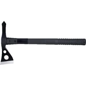 S.O.G SOG-F01TN-CP Tactical 2.75\" Blade 420HC SS Blade Black Side Hammer Checkering GRN Handle 15.75\" Long Tomahawk
