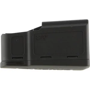 Sauer S10502 Magazine for 100/101/M18 Rifles, 6.5x55 Swedish/8x57 IS, 5 Rounds, Polymer, Black.