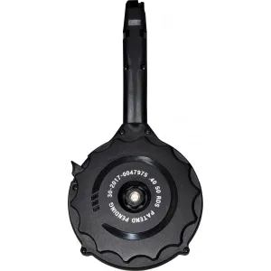 Glock Compatible .40 Cal 50 Round Drum Magazine For All .40 Caliber Glock Compatible Handguns