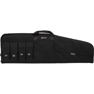 GPS Bags SRC42 Single Black 600D Polyester with Mag Pouch, Lockable Zippers & Fleece-Lining 42\" L x 13\" H Exterior Dimensions