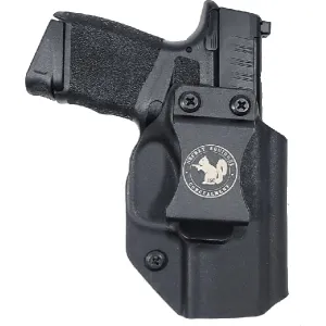 Secret Squirrel Concealment - IWB Kydex Holster - Fits Springfield Hellcat - Black - Adjustable Retention - NC Made - SSHCIWB
